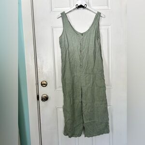 Elegant Sage Green Jumpsuit